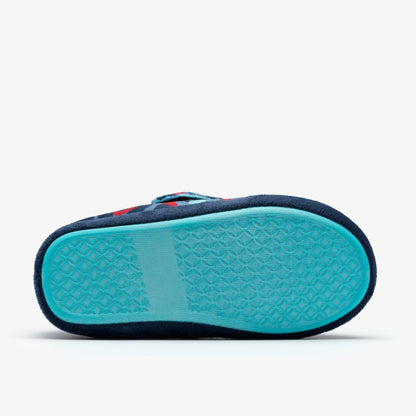 Clarks Kids Fluffy Snug Kid Blue Camo Combination