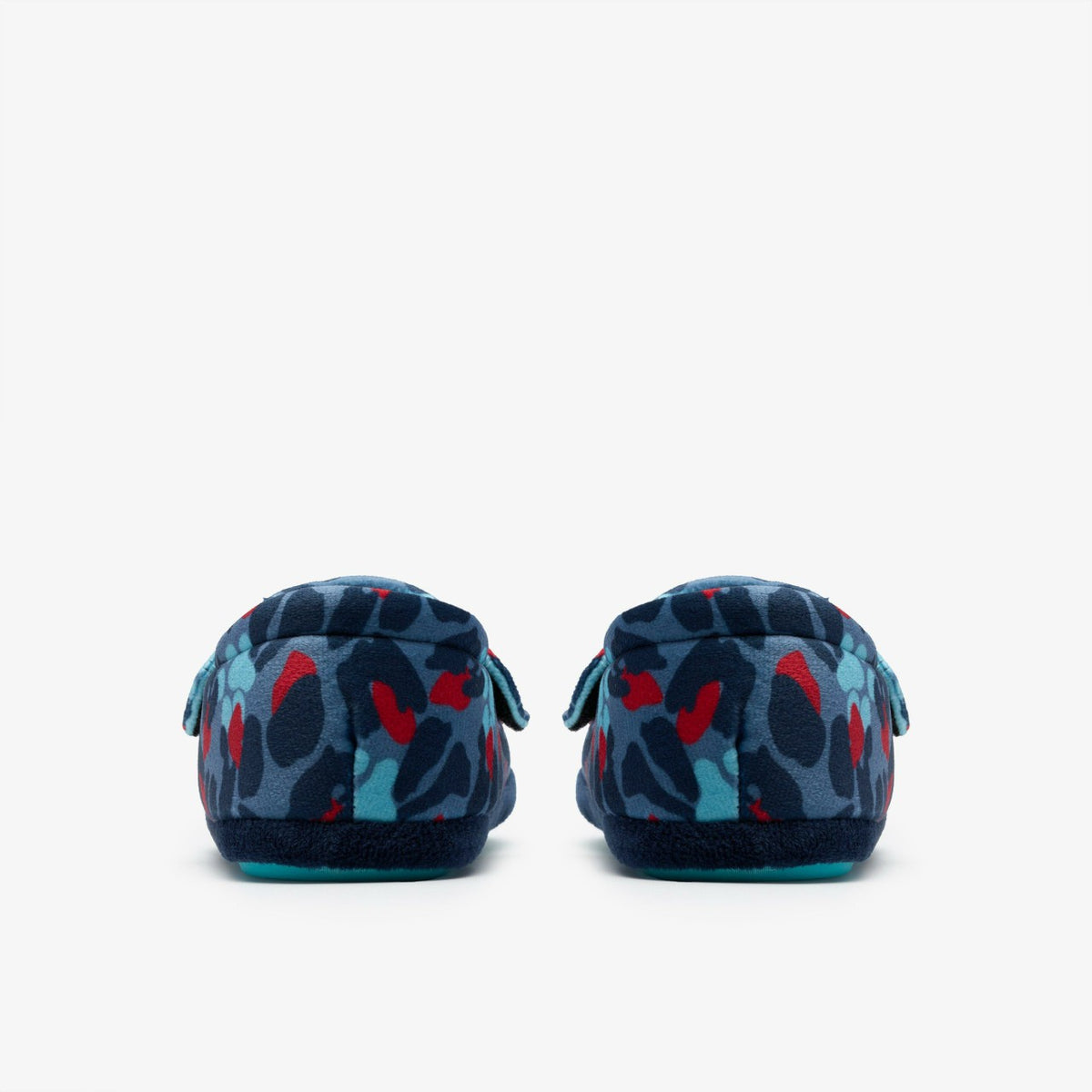 Clarks Kids Fluffy Snug Kid Blue Camo Combination