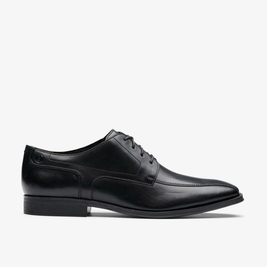 Clarks Men Paulton Over Black Leather