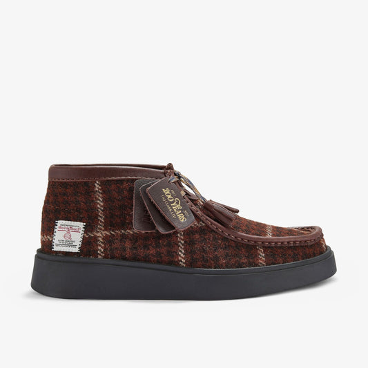 Clarks Men Torview Hi Burgundy Combination