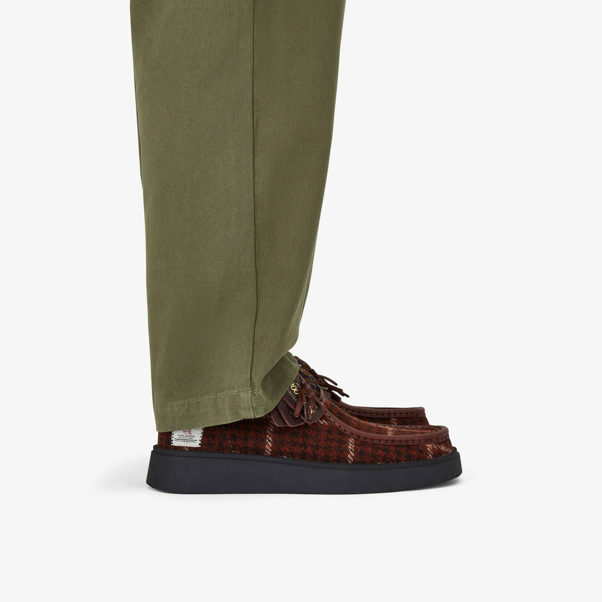 Clarks Men Torview Hi Burgundy Combination