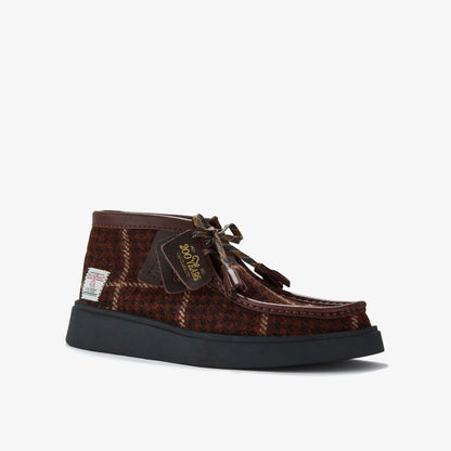 Clarks Men Torview Hi Burgundy Combination