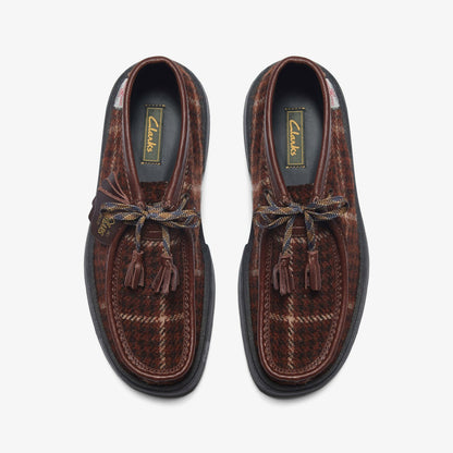 Clarks Men Torview Hi Burgundy Combination