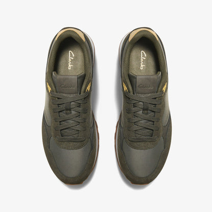 Clarks Men Molland Go Olive Combination
