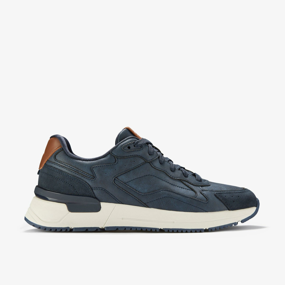Clarks Men Brayford Lace Navy
