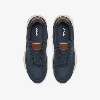 Clarks Men Brayford Lace Navy