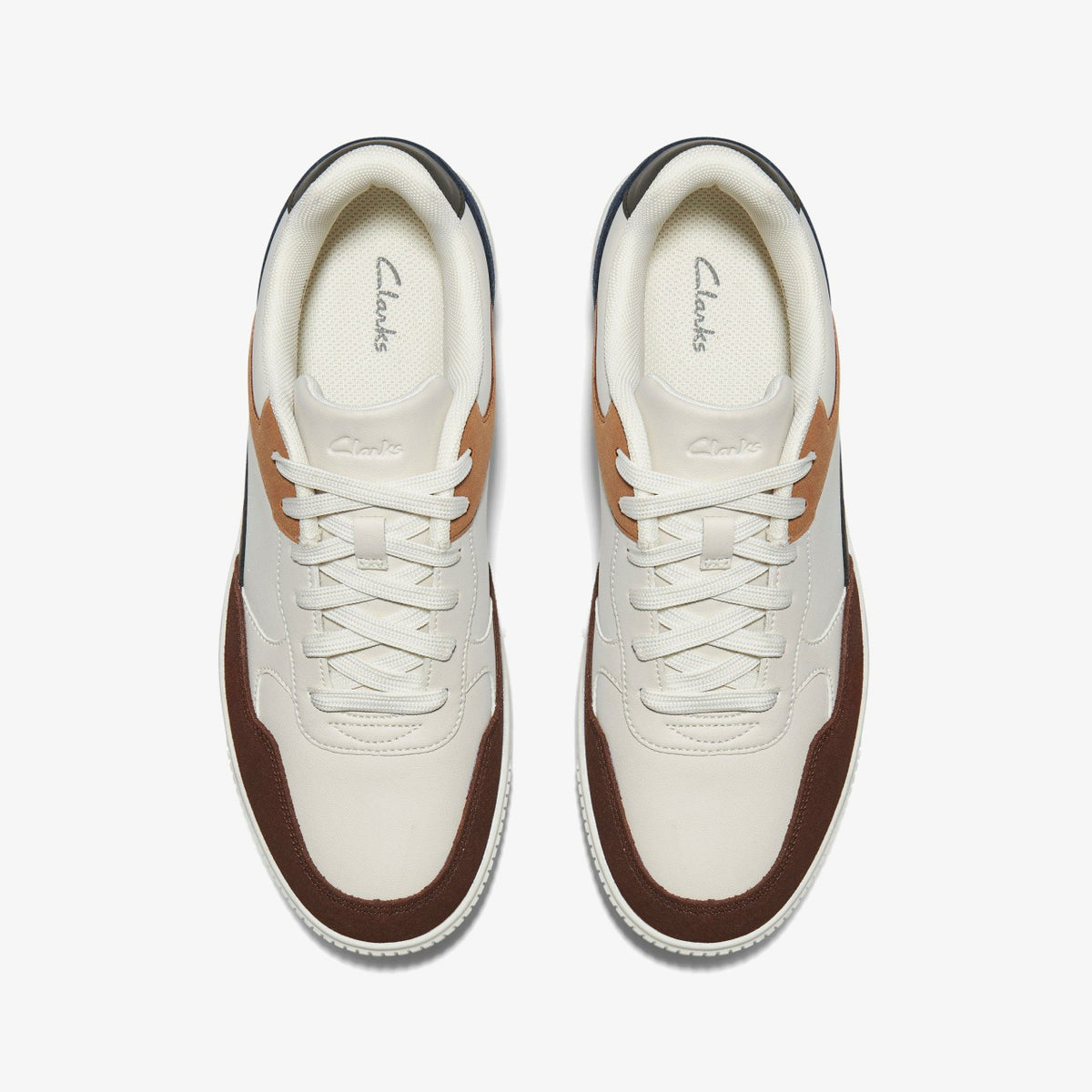 Clarks Men Radcot Lace Brown Combination