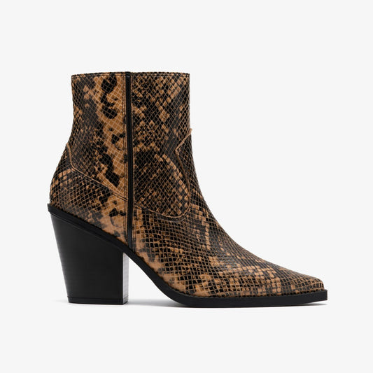 Clarks Women Kheda West Snake Print