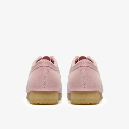 Clarks Men Wallabee Light Pink Suede