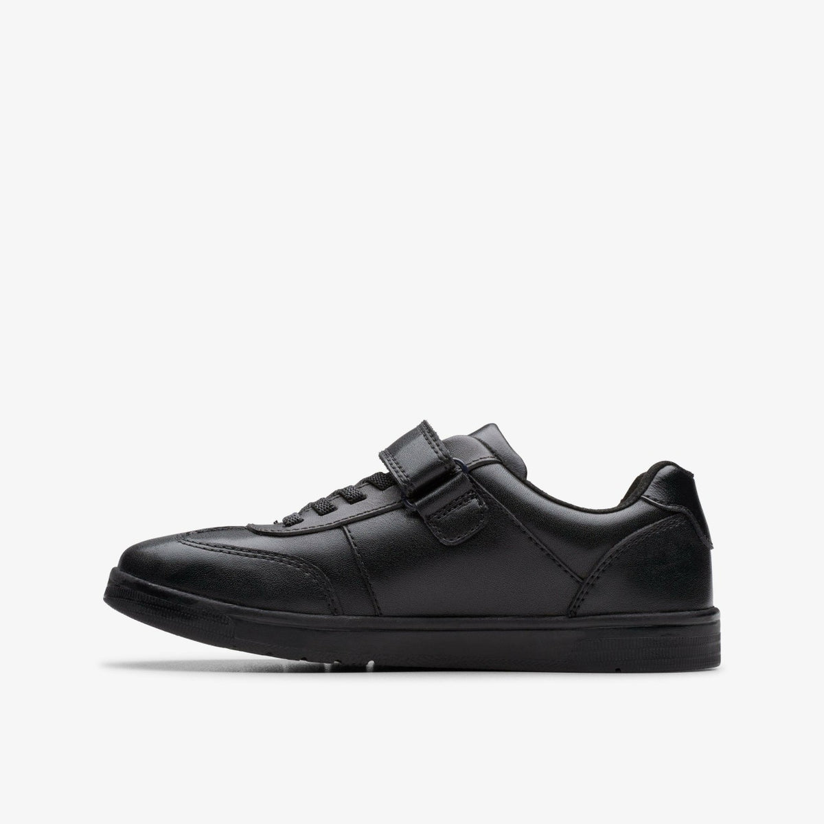 Clarks Kids Disco Pace Kid Black Leather