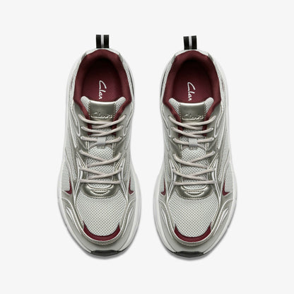 Clarks Women Axcel Walk Silver Combination