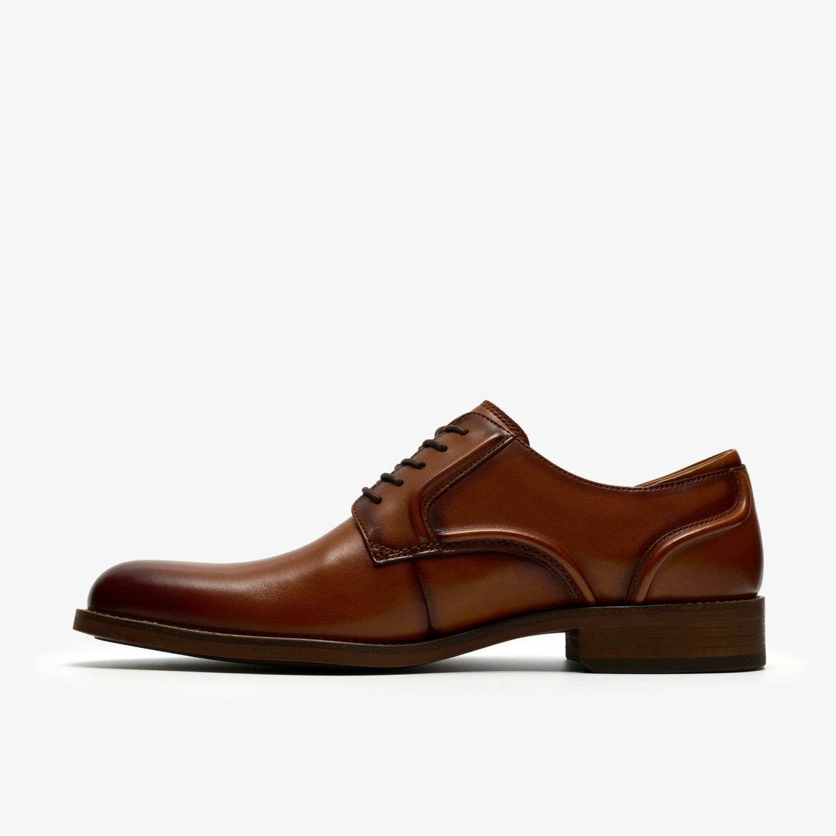 Clarks Men Craft Remi Lace Tan Leather