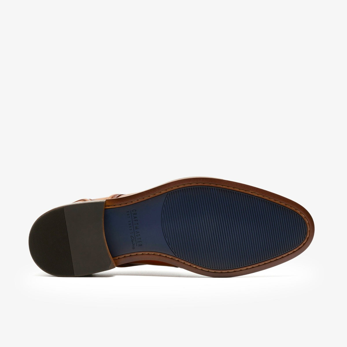 Clarks Men Craft Remi Lace Tan Leather
