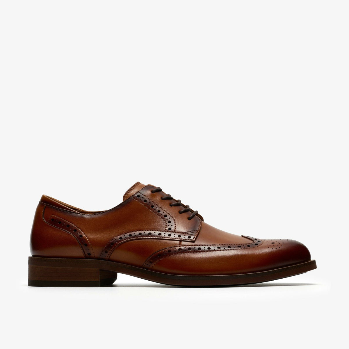 Clarks Men Craft Remi Tip Tan Leather