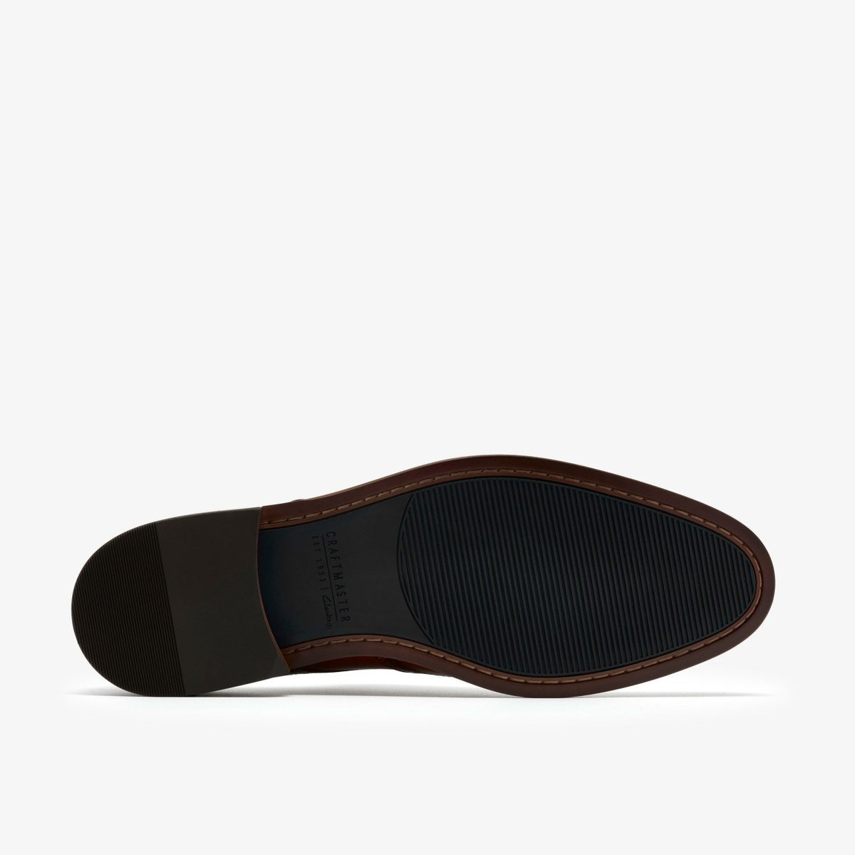 Clarks Men Craft Remi Tip Tan Leather