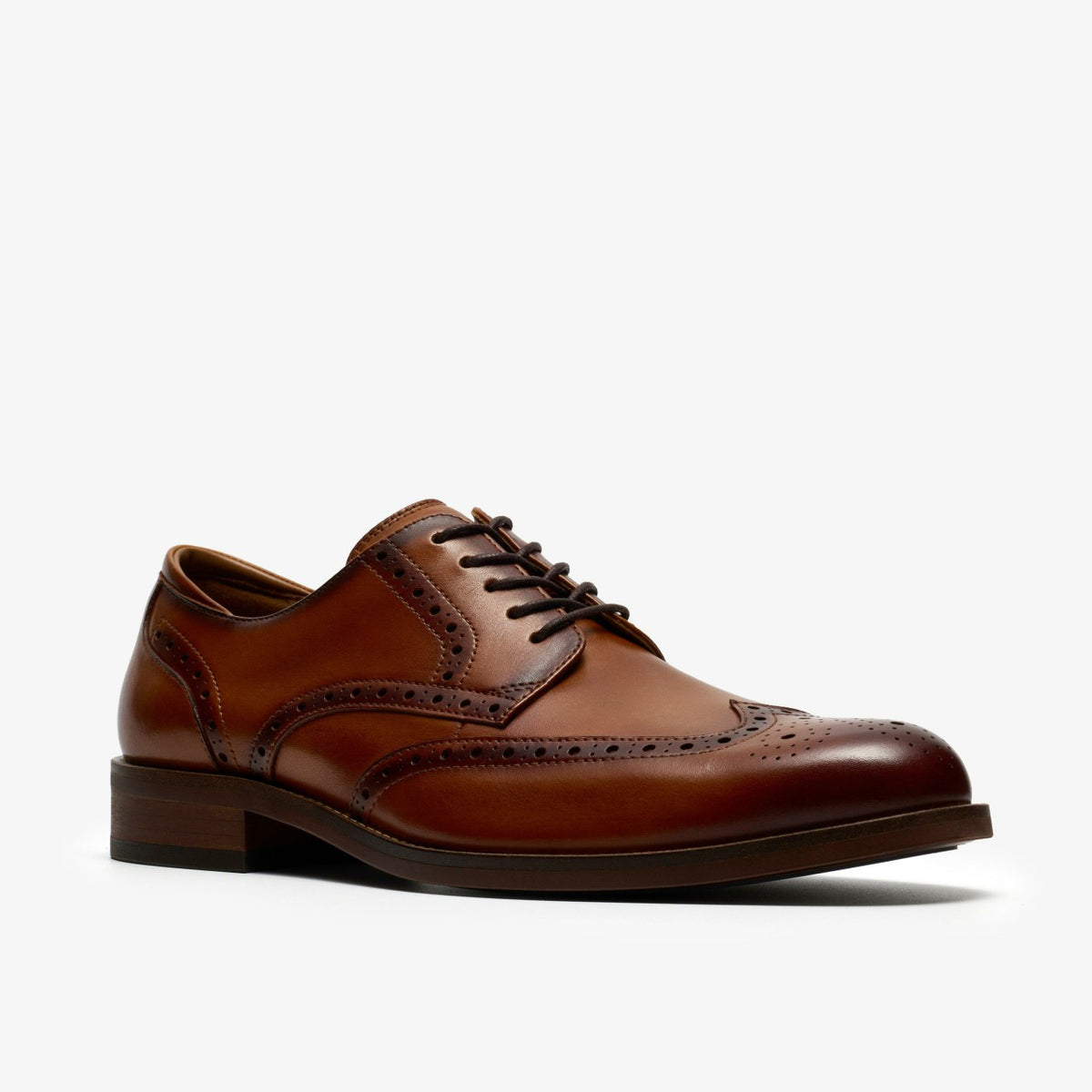 Clarks Men Craft Remi Tip Tan Leather