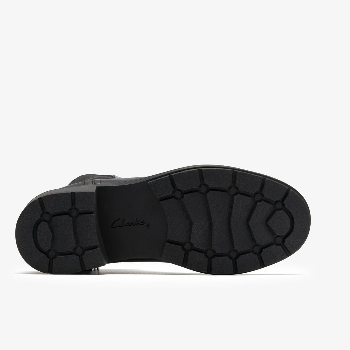 Clarks Women Hearth Top Black Leather