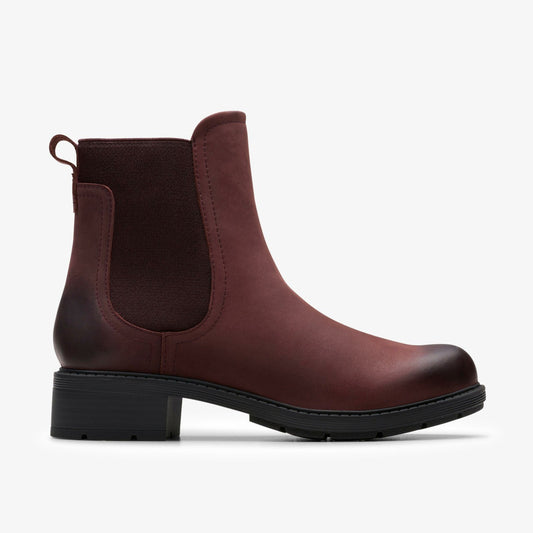 Clarks Women Hearth Top Wine