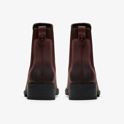 Clarks Women Hearth Top Wine