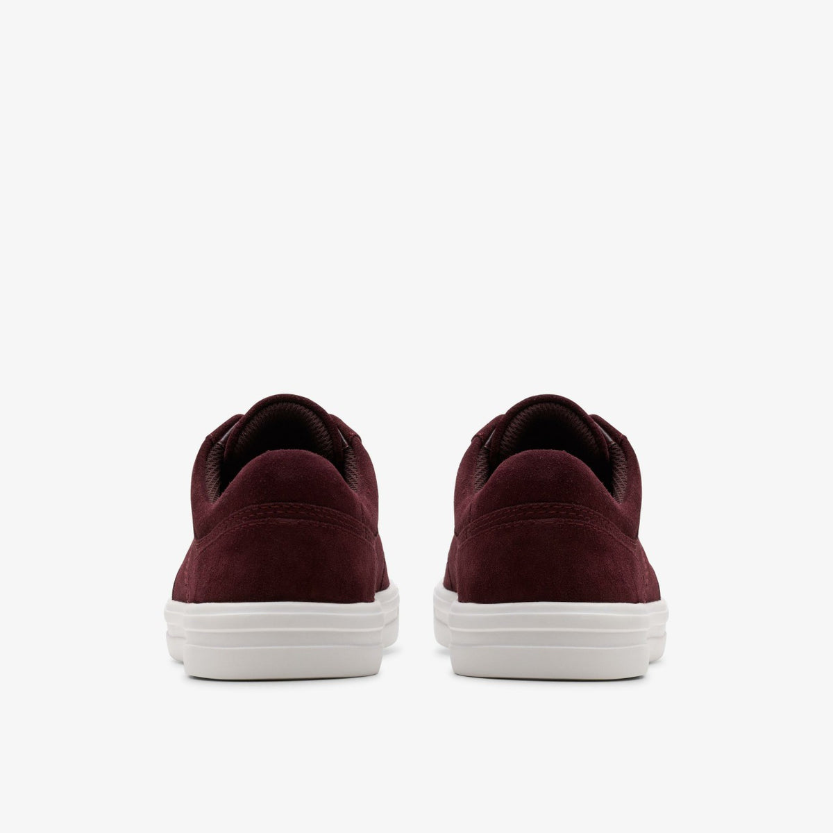 Clarks Women Makea Court Burgundy Suede