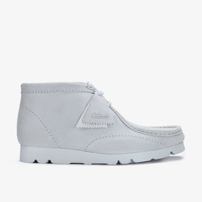 Clarks Men Wallabee Boot PAF Grey/Blue