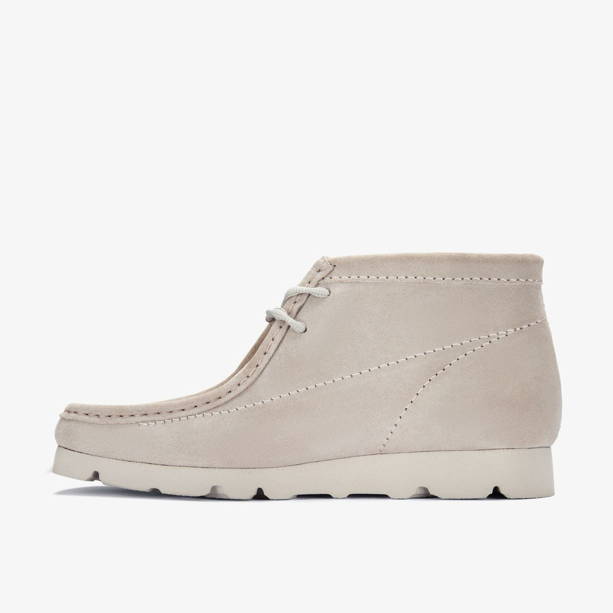 Clarks Men Wallabee Boot PAF Beige Suede