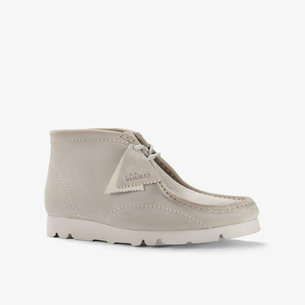 Clarks Men Wallabee Boot PAF Beige Suede