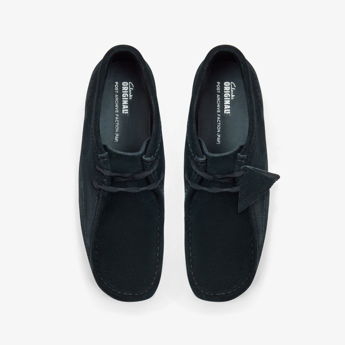 Clarks Men Wallabee Boot PAF Black Suede