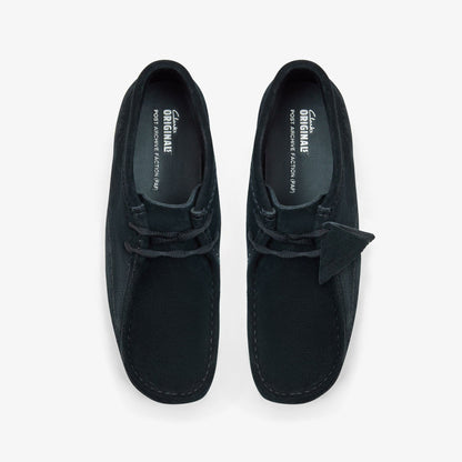 Clarks Men Wallabee Boot PAF Black Suede