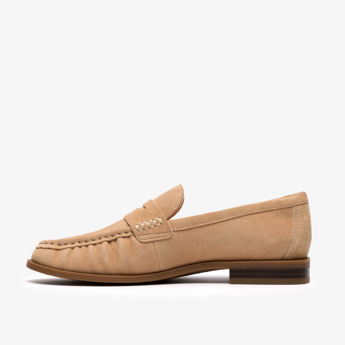 Clarks Women Alixea Walk Warm Sand Suede