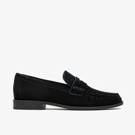 Clarks Women Alixea Walk Black Suede