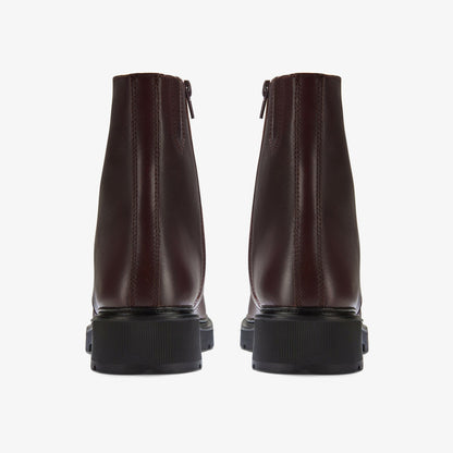 Clarks Women Lauryl Zip Merlot Leather
