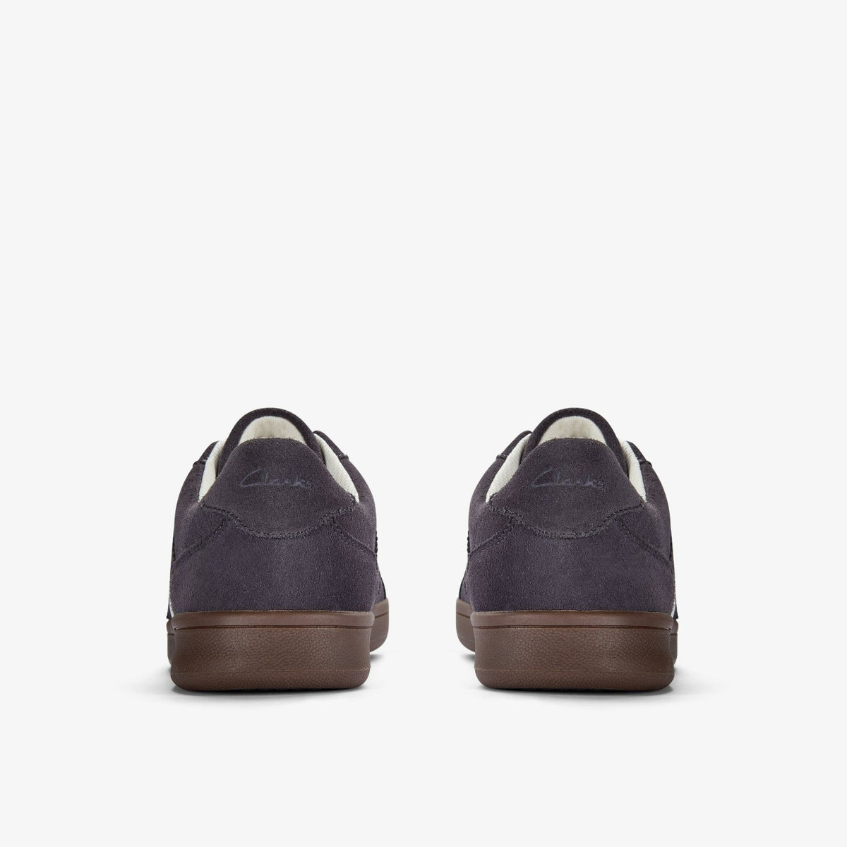 Clarks Women Seco Speed Dark Grey Suede