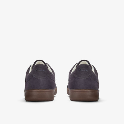 Clarks Women Seco Speed Dark Grey Suede