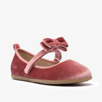 Clarks Kids Charm Bow Kid Dusty Pink