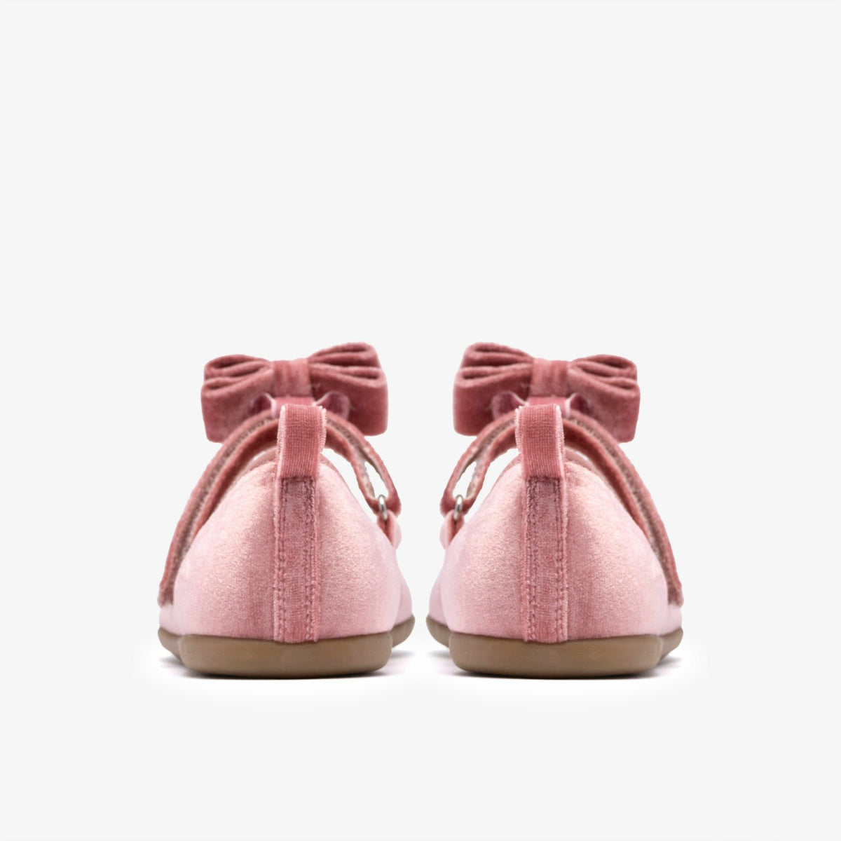 Clarks Kids Charm Bow Kid Dusty Pink