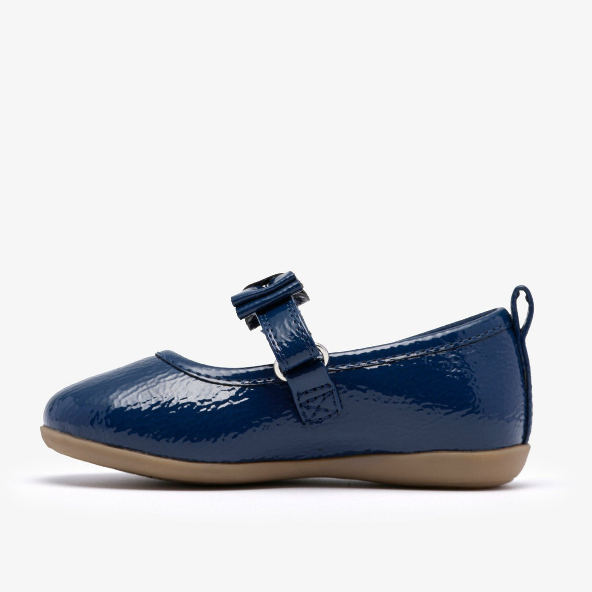 Clarks Babies|Kids Charm Bow Toddler Navy Patent