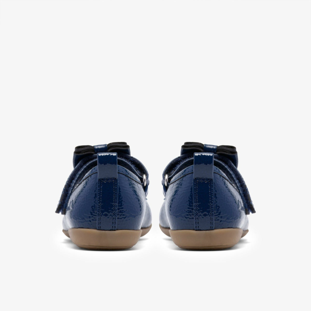 Clarks Babies|Kids Charm Bow Toddler Navy Patent
