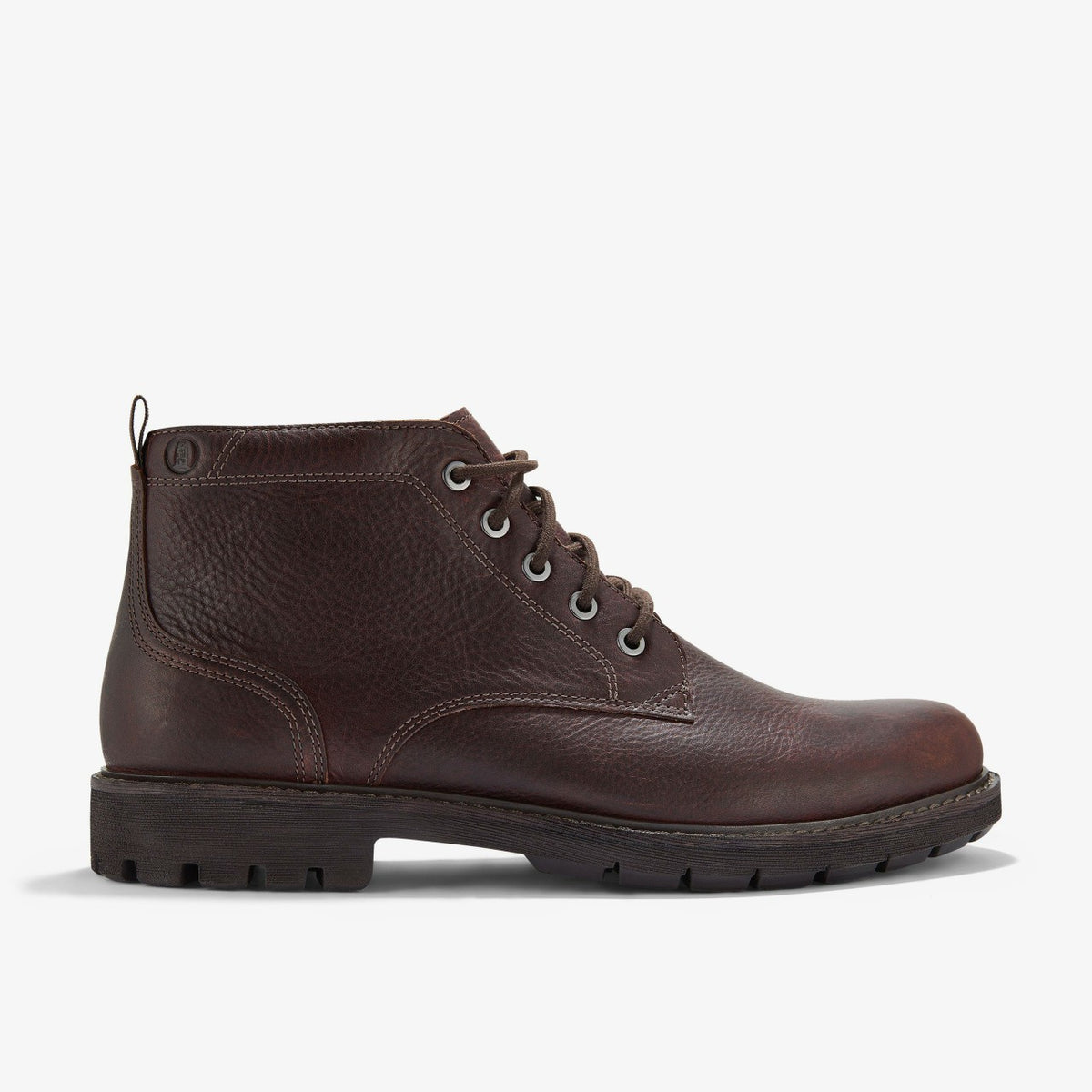Clarks Men Batcombe Mix Dark Brown Leather