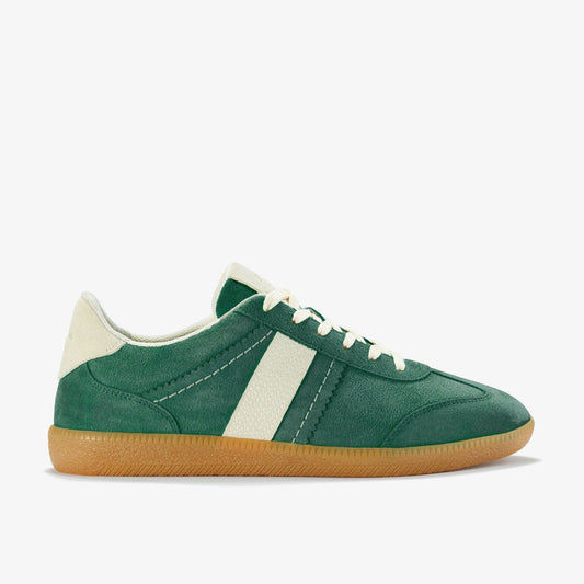 Clarks Women Stara Walk Dark Green Suede