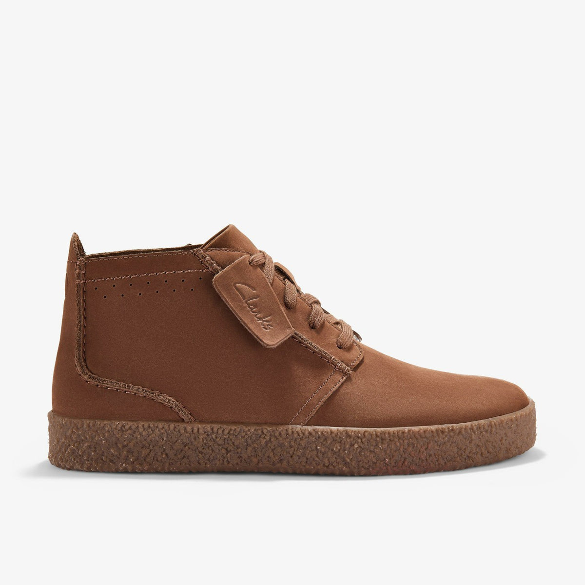 Clarks Men Streethill Mid Brown Nubuck