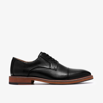 Clarks Men Craft Emile Black Leather