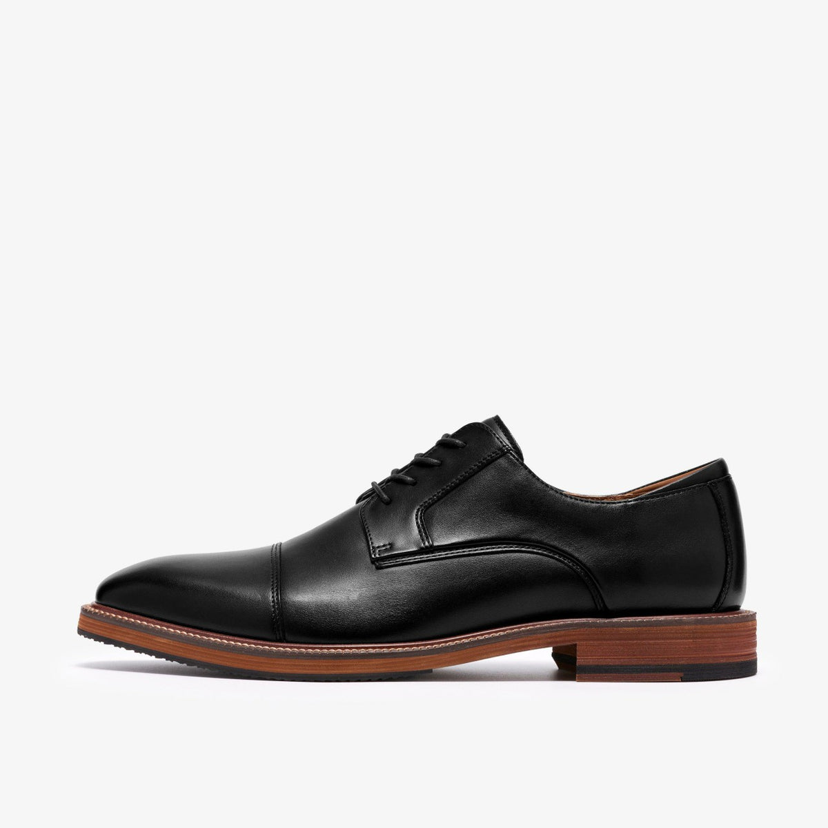 Clarks Men Craft Emile Black Leather