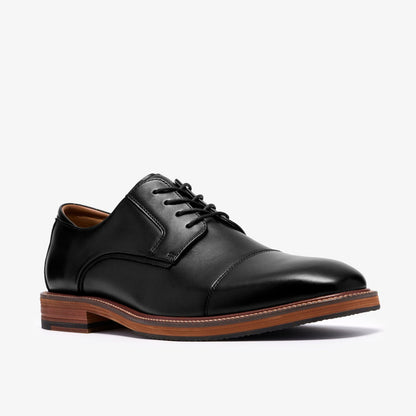 Clarks Men Craft Emile Black Leather