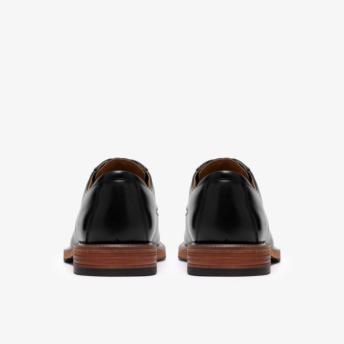 Clarks Men Craft Emile Black Leather