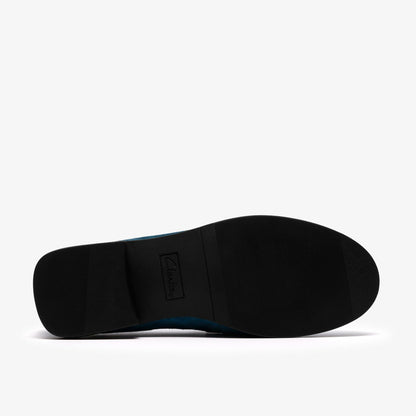 Clarks Women Alixea Walk Teal Suede