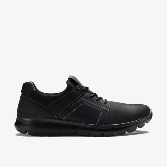 Clarks Men Siena Easy Black Leather