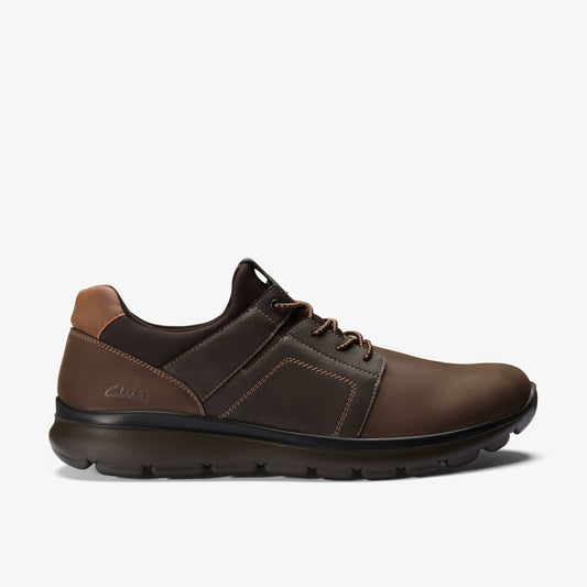 Clarks Men Siena Easy Brown Leather