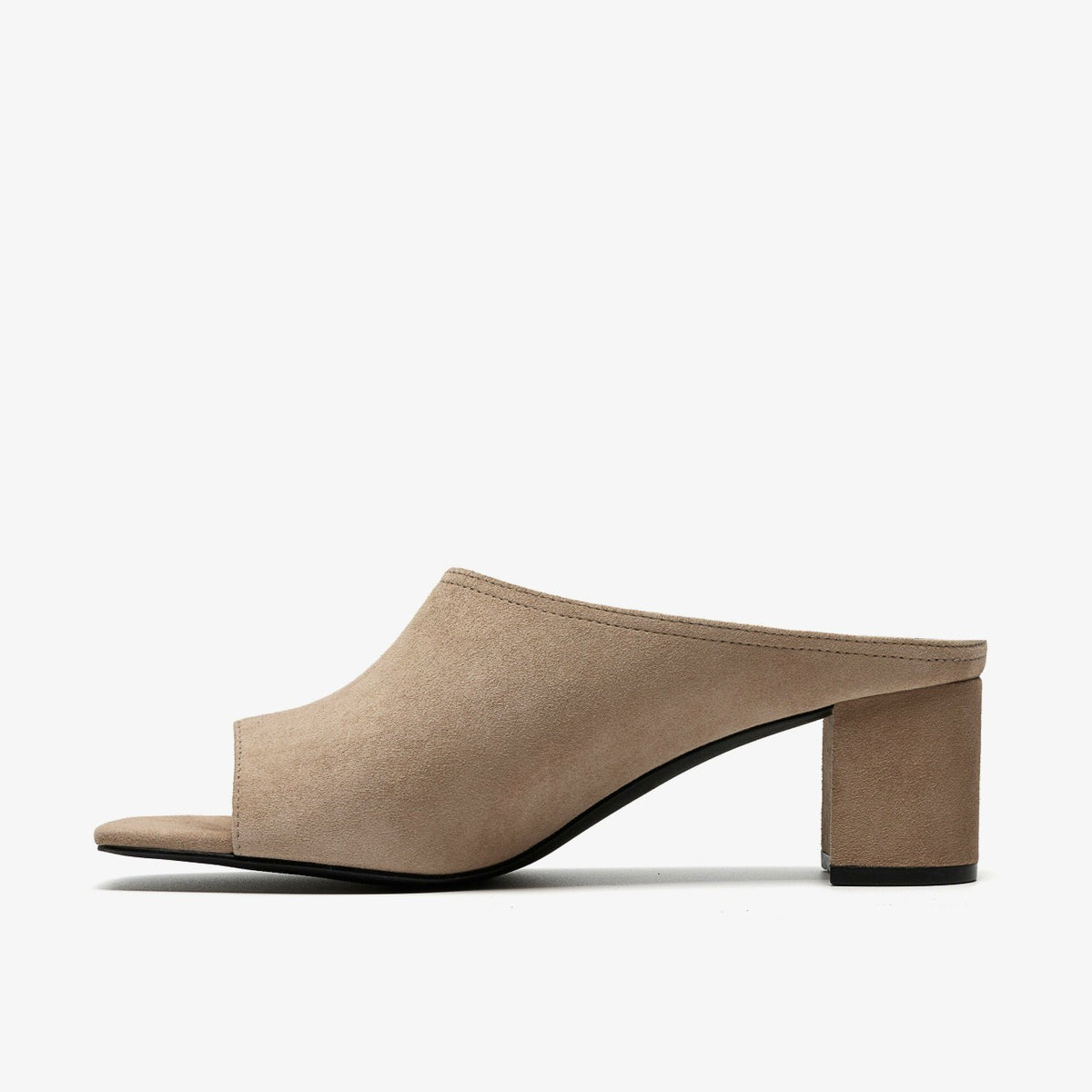 Clarks Women Siray Mule Mushroom Suede