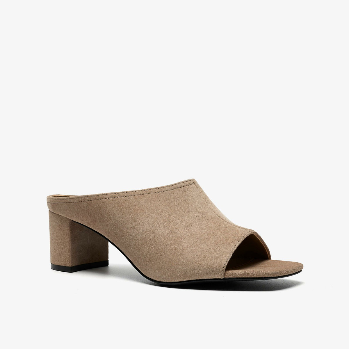Clarks Women Siray Mule Mushroom Suede